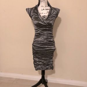 Nicole Miller dress.